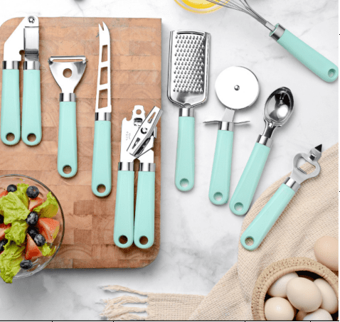 Modern and Simple Stainless Steel Kitchen Utensils