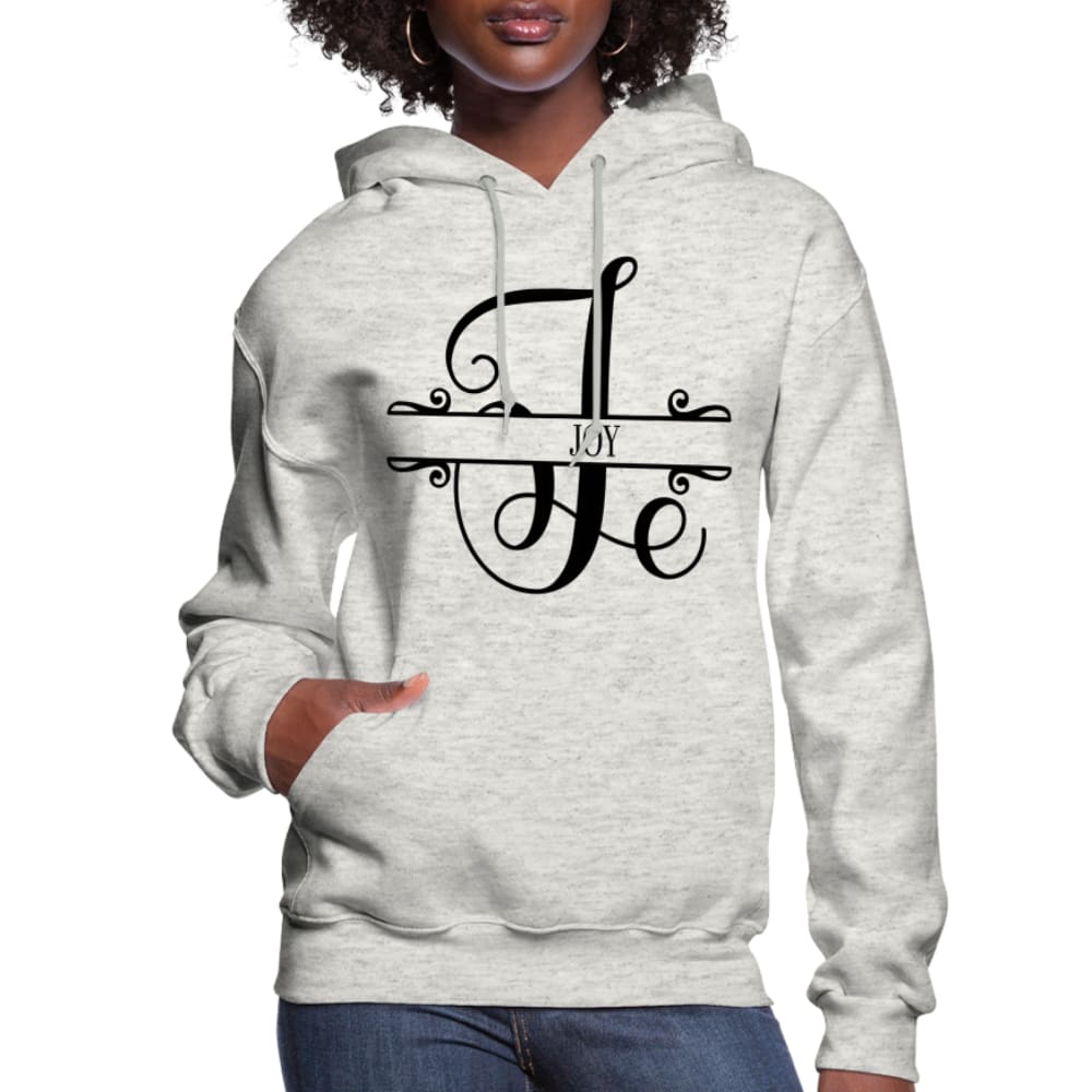 Womens Hoodie - Joy - Hooded Sweatshirt