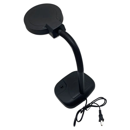 Desktop Magnifier with Lamp for Jewellery Watch Welding Repair Adjustable Illuminated Magnifying Glass Jewelry Tools