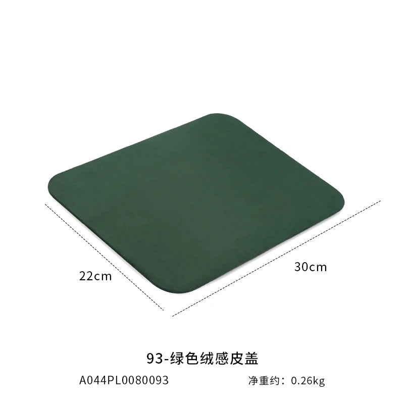 Velvet Jewelry Tray Set Multi-Compartment Storage for Rings Earrings Necklaces Watches Jewellery Organizer Tray Green