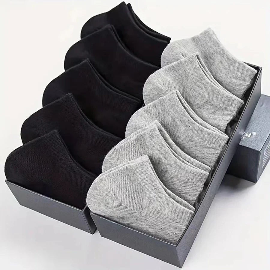 Unisex 40/20/10 Pairs of Solid Color Socks, Soft and Lightweight Ankle Socks, WOMEN'S Casual Boat Socks, Low Cut Ankle Socks