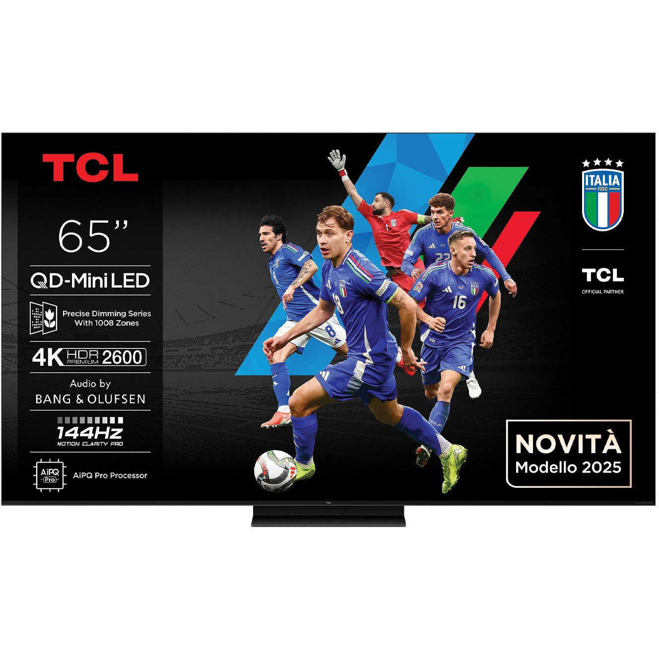 TCL 65C7K televizor 165,1 cm (65") 4K Ultra HD Smart TV Wi-Fi Metalic 2600 cd/m² (65C7K)-0
