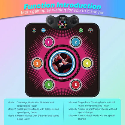 Wall Mounted Smart Boxing Game and Training Equipment with LED Display for Home and Indoor Use Ideal for Relaxation and Fitness