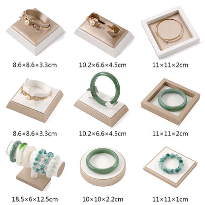 Jewellery Ring Earrings Pendant Necklace Watch Display Tray Case Stand Holder Organizer Jewelry Set Storage Shop Showcase