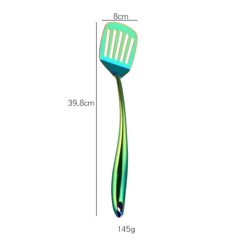 Colorful Stainless Steel Kitchen Utensils Set