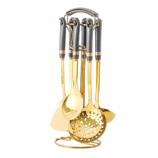 Matte Seven-Piece Kitchen Utensil Set