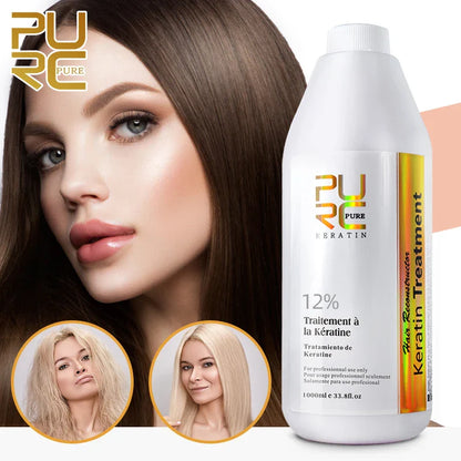 PURC Brazilian Keratin Hair Treatment for Curly Hair