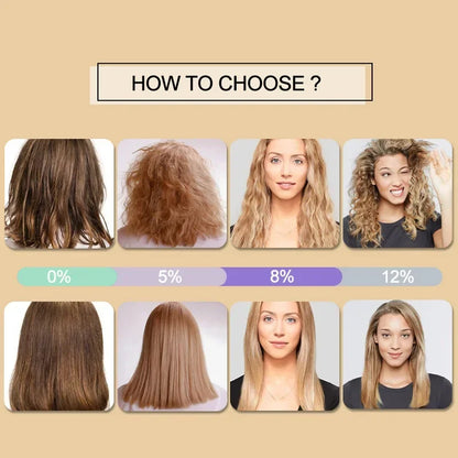 PURC Brazilian Keratin Hair Treatment for Curly Hair