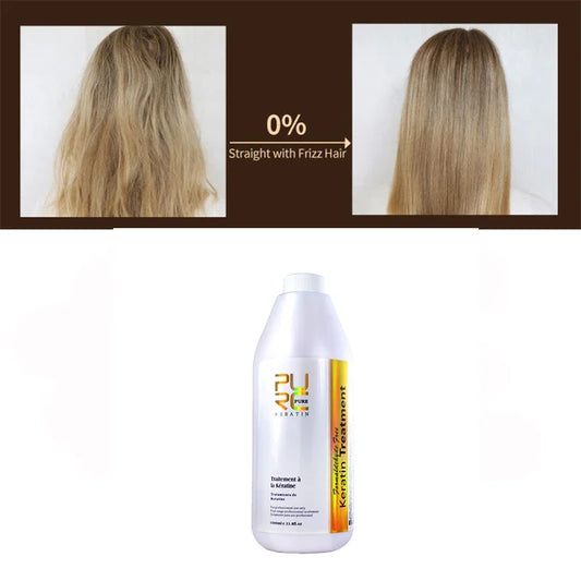 PURC Brazilian Keratin Hair Treatment for Curly Hair
