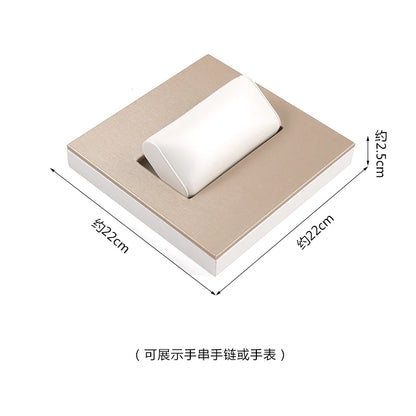 Jewellery Ring Earrings Pendant Necklace Watch Display Tray Case Stand Holder Organizer Jewelry Set Storage Shop Showcase