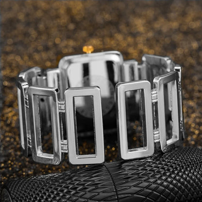 Fashion Rectangular Dial Women's Watches Exquisite Personality Bracelet Quartz Watches for Ladies jewellery woman Reloj
