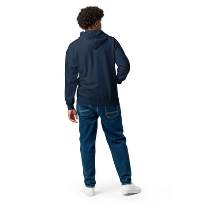 Men's Hoodie - heavy blend zip hoodie-7