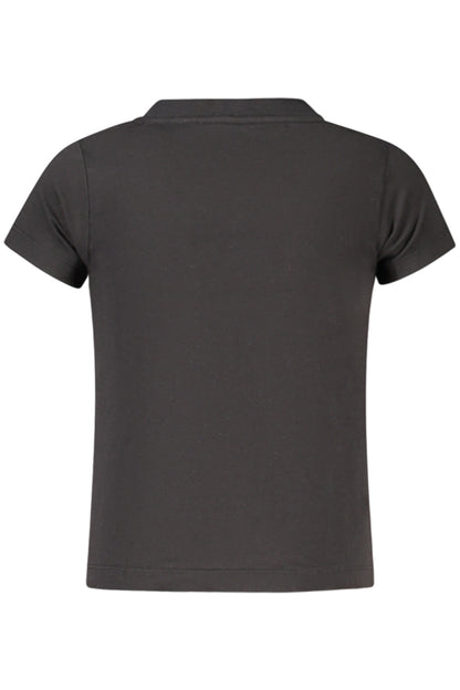 NIKE SHORT-SLEEVED T-SHIRT FOR GIRLS, BLACK