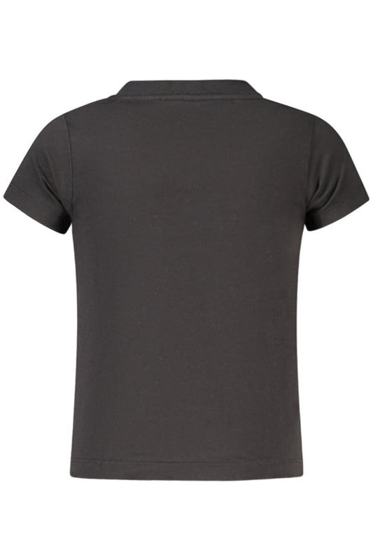 NIKE SHORT-SLEEVED T-SHIRT FOR GIRLS, BLACK