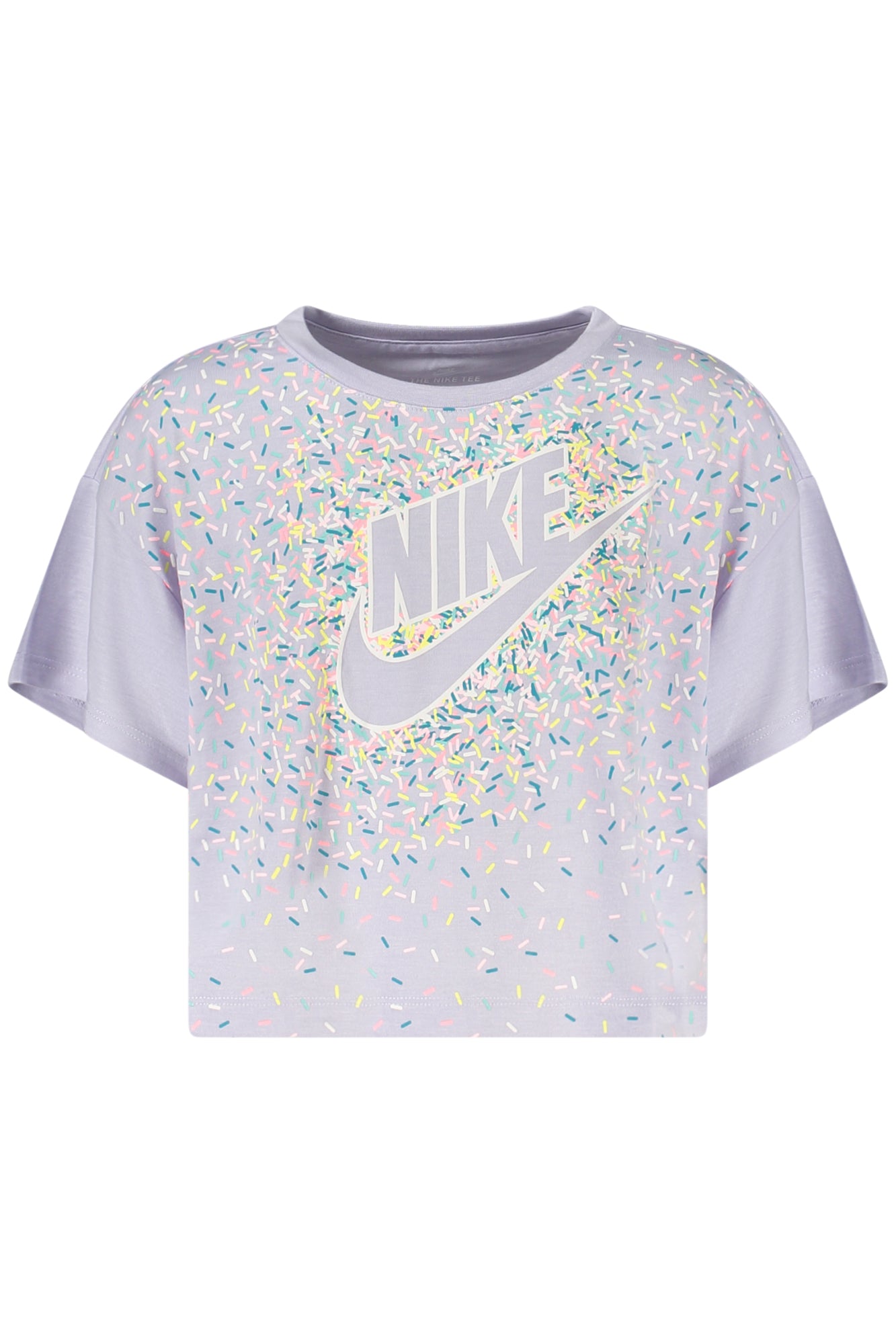 NIKE KIDS' PURPLE SHORT-SLEEVE T-SHIRT