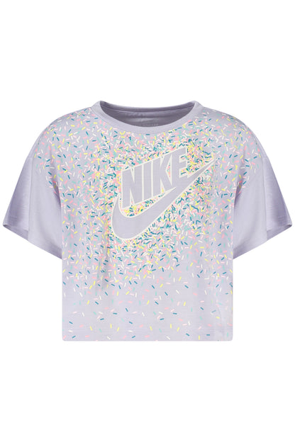 NIKE KIDS' PURPLE SHORT-SLEEVE T-SHIRT